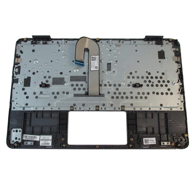 New HP Chromebook 11 G2 EE Palmrest w/ Keyboard L55801-001 Non-Webcam Version