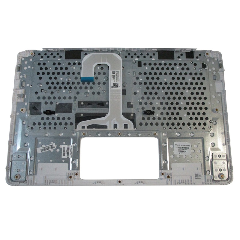 New HP Chromebook 14-CA White Palmrest w/ Keyboard L17094-001