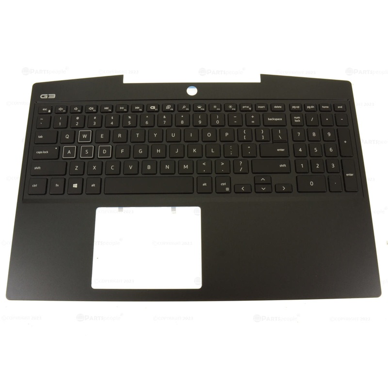 Refurbished Dell OEM G Series G3 3500 Palmrest Keyboard Assembly RGB Backlit -EG4 Cell YG5TF