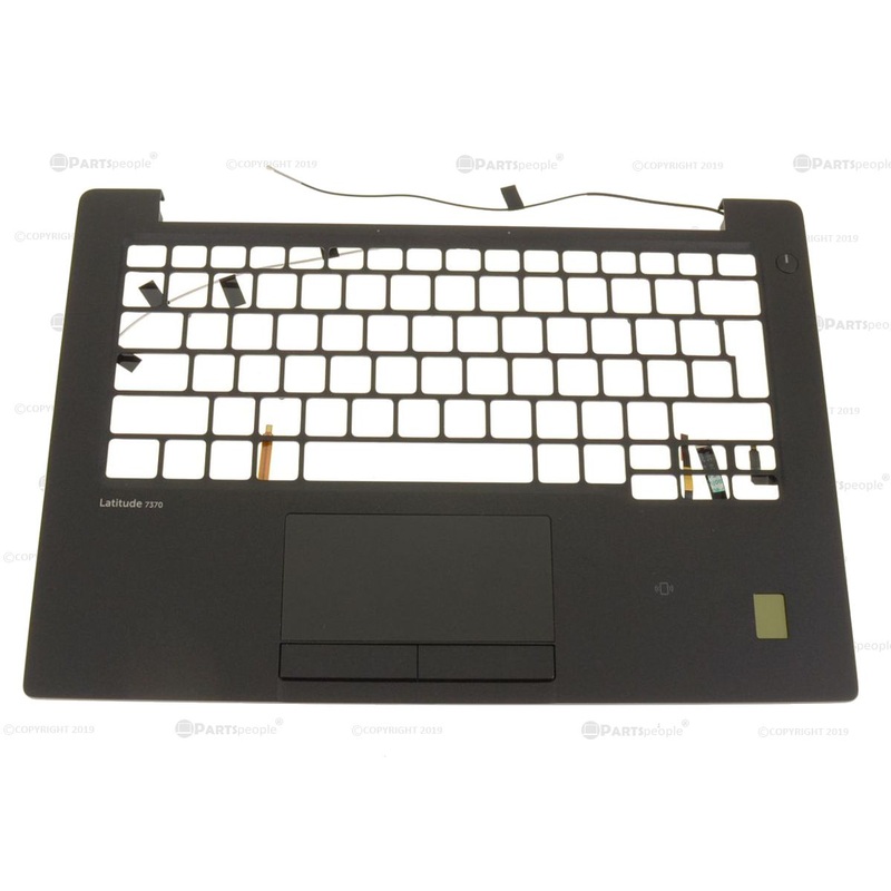 Refurbished Dell OEM Latitude 13 7370 EMEA Touchpad Palmrest Assembly EMEA  Fingerprint Reader V7NG7