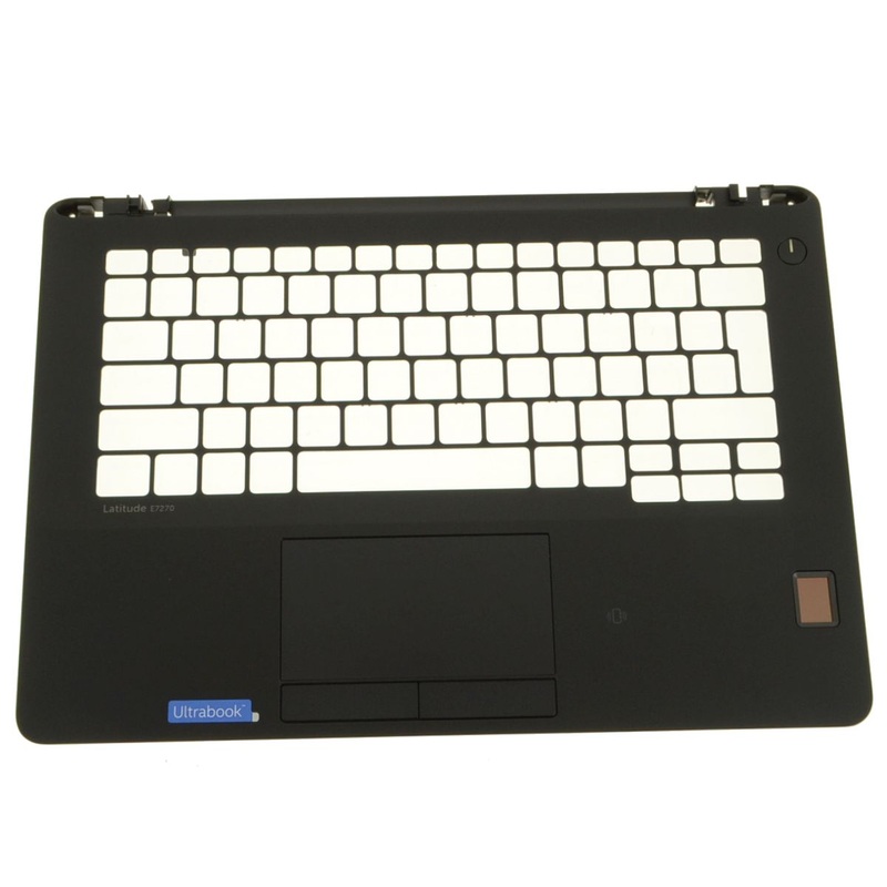 Refurbished Dell OEM Latitude E7270 EMEA Touchpad Palmrest Assembly EMEA Fingerprint Reader D1VY1