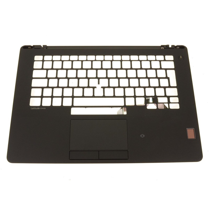 Refurbished Dell OEM Latitude E7470 EMEA Touchpad Palmrest Assembly  Fingerprint Reader EMEA Dual Point V3RRH 55V3G
