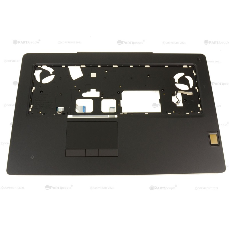 Refurbished Dell OEM Precision 7710 Touchpad Palmrest Assembly  FIPS Fingerprint Reader A166R1
