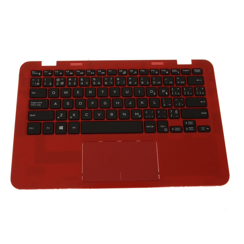 Refurbished French Dell OEM Inspiron 3162 3164 Palmrest Touchpad Keyboard Assembly W5C92