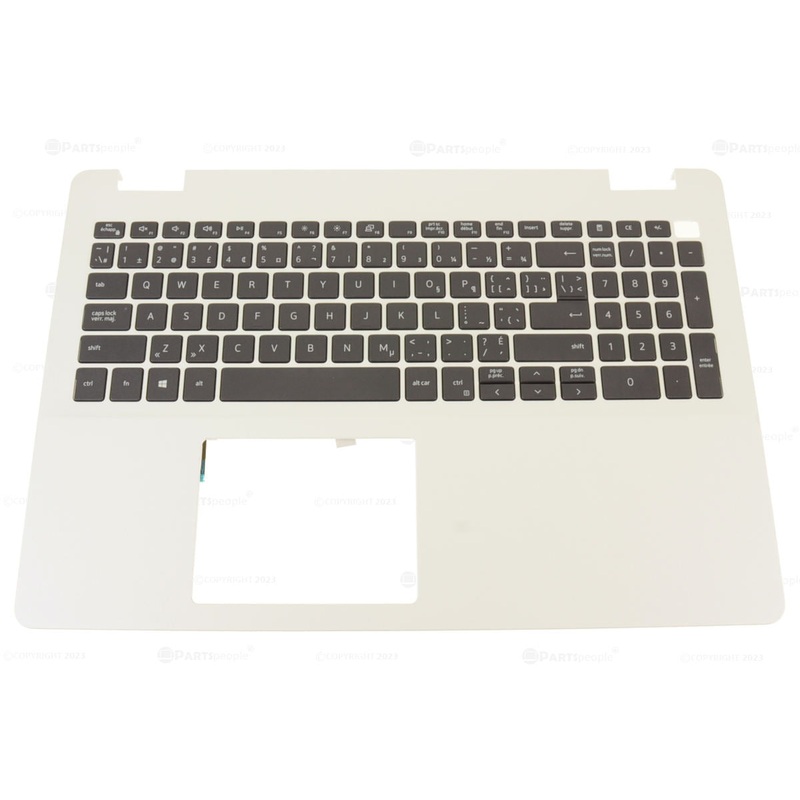 Refurbished French English Dell OEM Inspiron 3505 Palmrest Keyboard Assembly FR ENG JNF5K