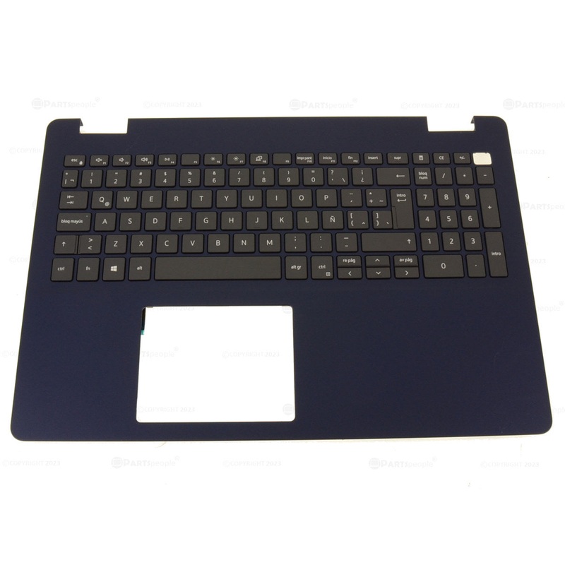 Refurbished SPANISH Dell OEM Inspiron 5593 Palmrest Keyboard Assembly USB C TKHMC