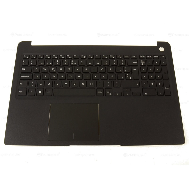 Refurbished SPANISH Dell OEM Latitude 3500 Keyboard Palmrest Touchpad Assembly FVX1H