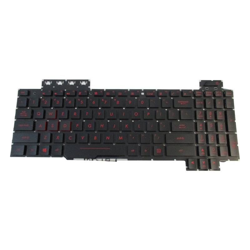 New Asus FX503 FX503V FX503VD FX503VM Red Backlit Keyboard