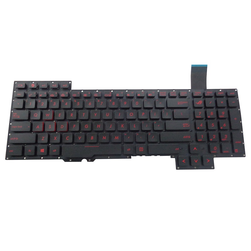 New Asus G751JL G751JM G751JM G751JT G751JY Keyboard 0KNB0-E601US00