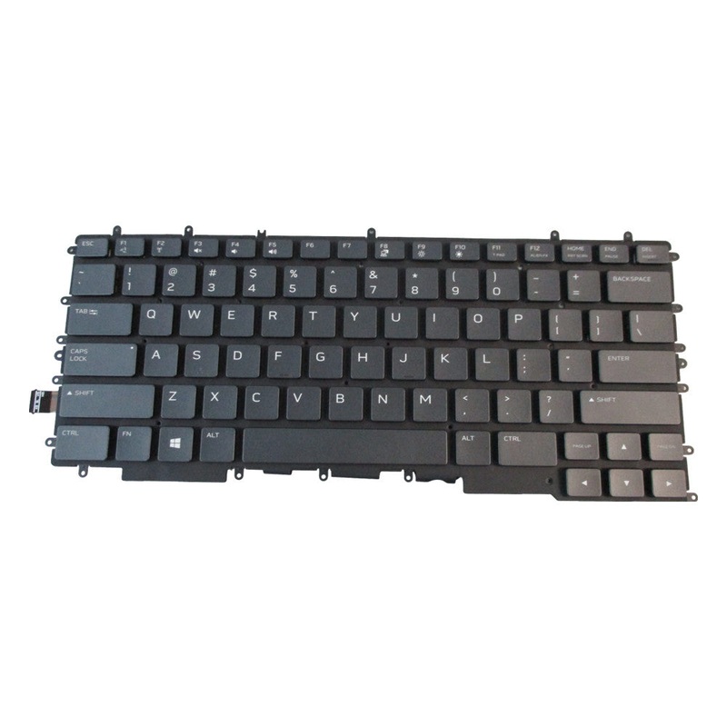 New Backlit Keyboard for Dell G7 15 7500 Laptops - Replaces 12PWM