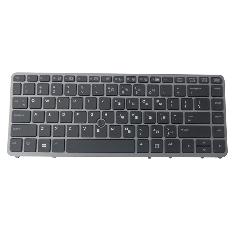 New Backlit Keyboard for HP EliteBook 840 G1 850 G1 Laptops - Replaces 736654-001