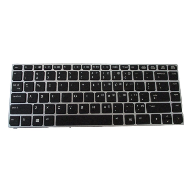 New Backlit Keyboard for HP EliteBook Folio 9470 9470M 9480 9480M Laptops No Pointer