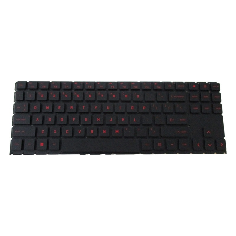 New Backlit Keyboard For HP Omen 15-EK 15-EN Laptops - Red Version