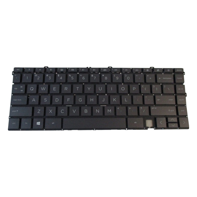 New Black Non-Backlit Keyboard for HP ENVY 13-AY Laptops