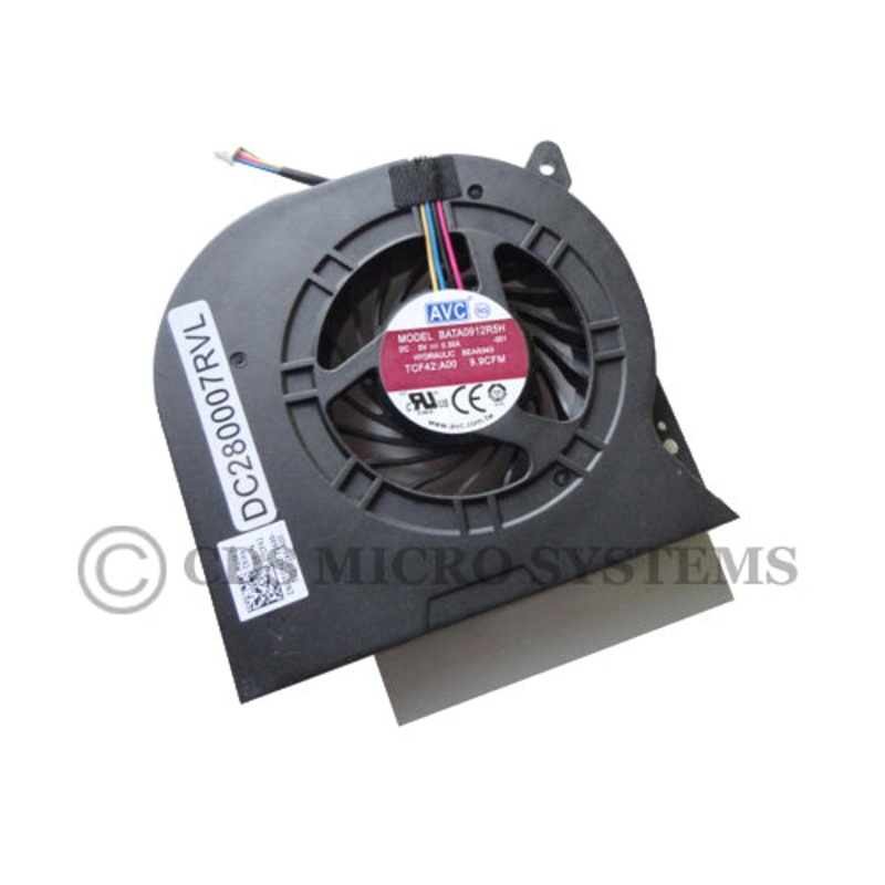 New Cpu Fan for Dell Latitude E6410 E6510 Laptops - Replaces TCF42 DC280007RVL