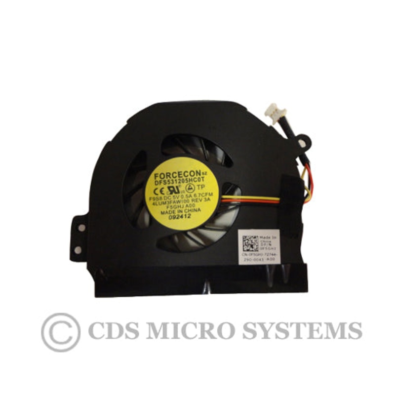 New Dell Inspiron 1464 1564 1764 N4010 Laptop Cpu Cooling Fan F5GHJ