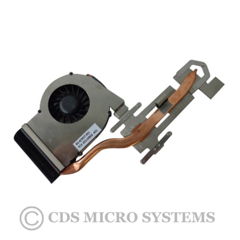 New Dell Inspiron 1750 Laptop Cpu Fan & Heatsink RJNY4 - Discrete ATI