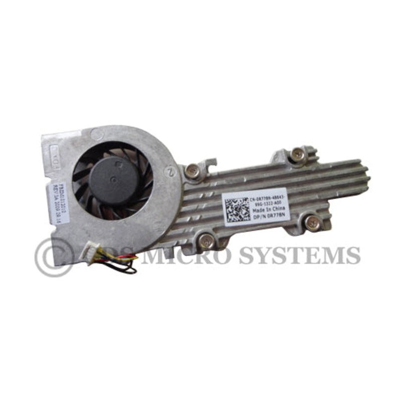 New Dell Latitude 2100 Netbook Cpu Cooling Fan & Heatsink R778N