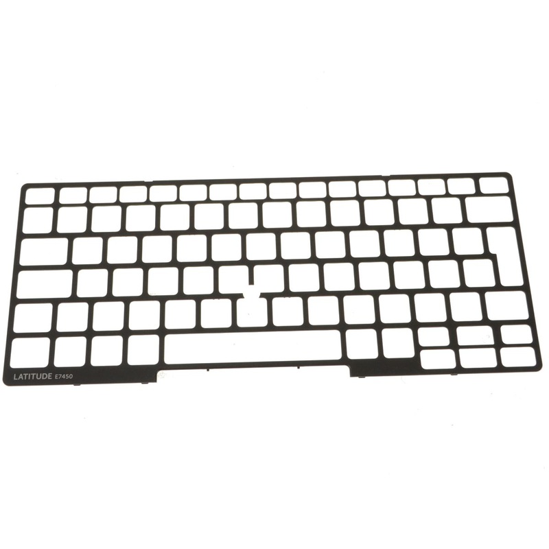 Refurbished Brazilian Dell OEM Latitude E7450 Keyboard Bezel Trim Lattice Plastic for Brazil Keyboard Dual Point