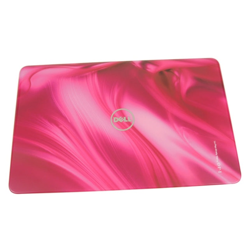 Refurbished Pink Swirl Dell OEM Inspiron N7110 17.3" Switch Lid LCD Back Cover Insert 290G4