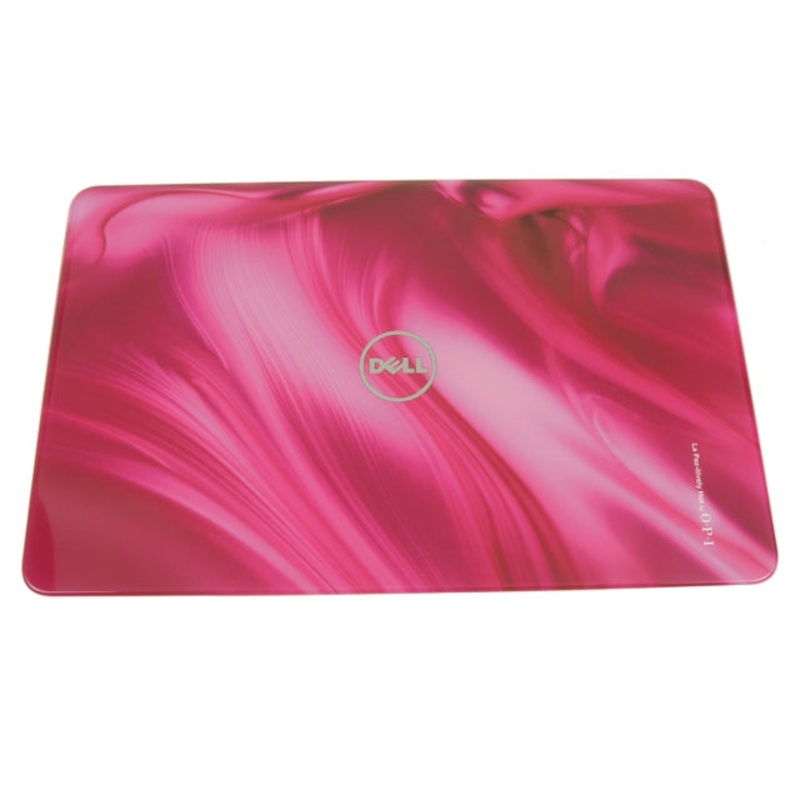 Refurbished Pink Swirl Dell OEM Inspiron N7110 17.3" Switchable Lid LCD Back Cover Insert M17P9