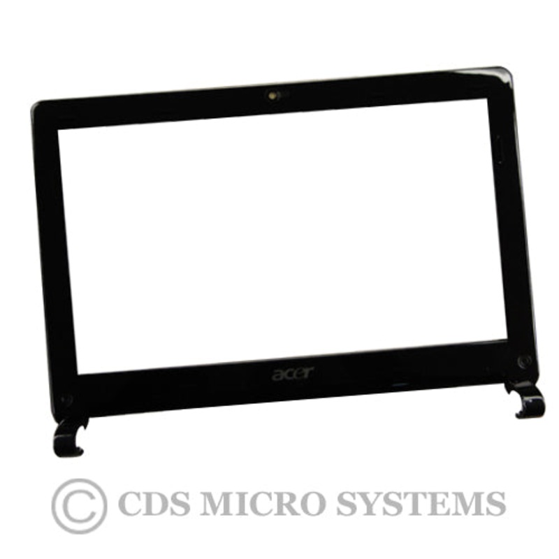 New Acer Aspire One D257 Black Lcd Front Bezel 10.1"