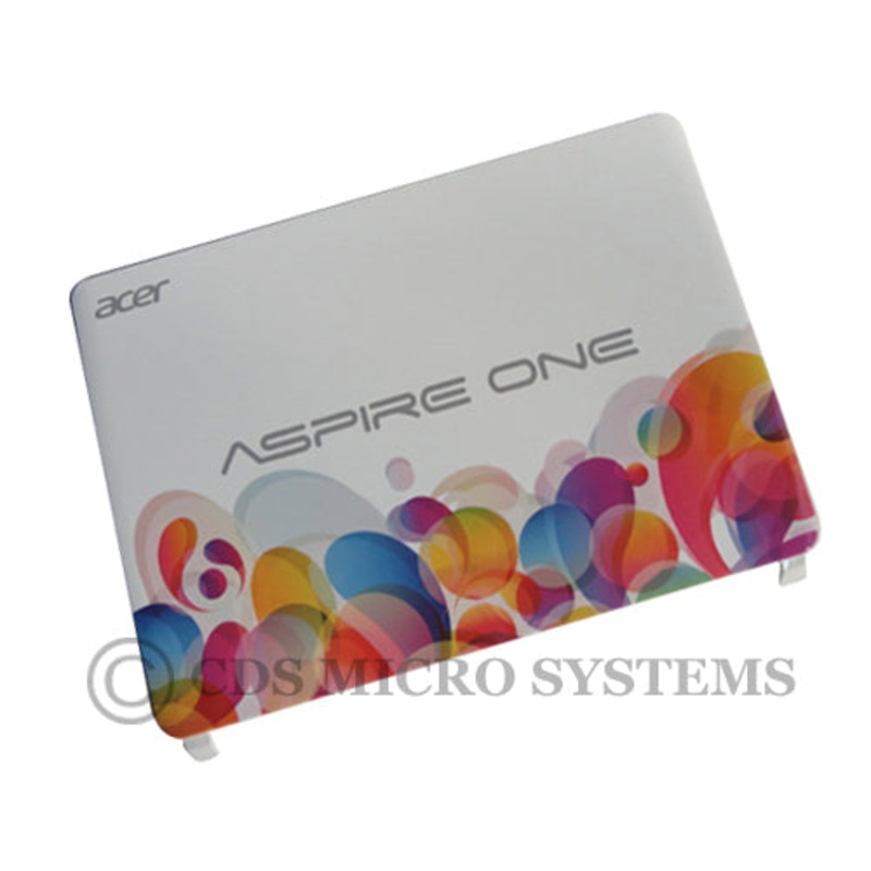 New Acer Aspire One D270 Balloon White Lcd Back Cover 60.SGAN7.023