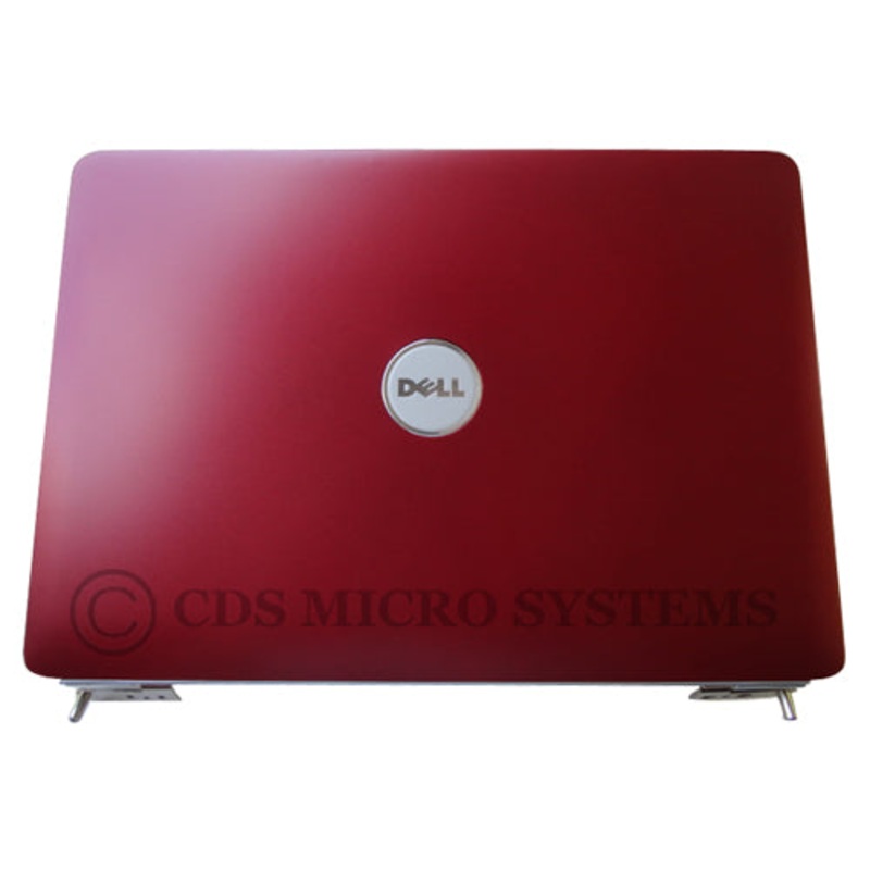 New Dell Inspiron 1525 1526 Red Lcd Back Cover & Hinges TY059