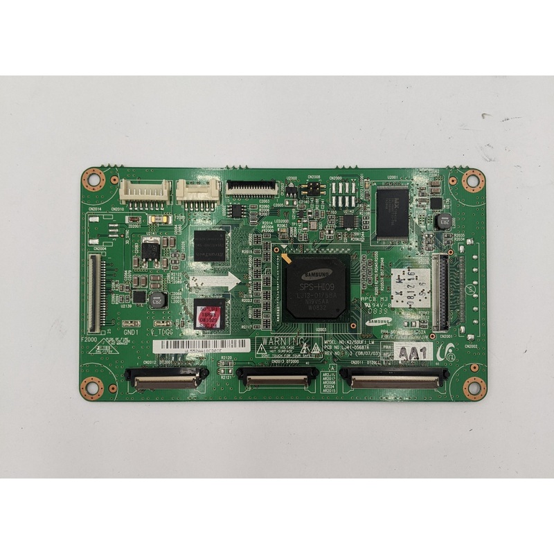 Samsung PN50A5508 Plasma TV LJ41-05687A Logic Board- WL552AA18CD01E