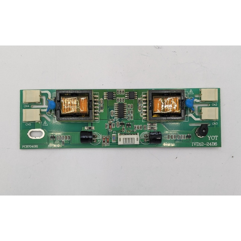 Curtis LCDVD195A TV IVD12-24B6 Backlight Inverter Board- PCB704081