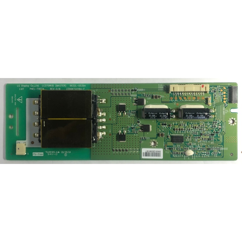 Vizio SV320XVT LCD TV PNEL-T807A Backlight Inverter Master Board- 6632L-0539A