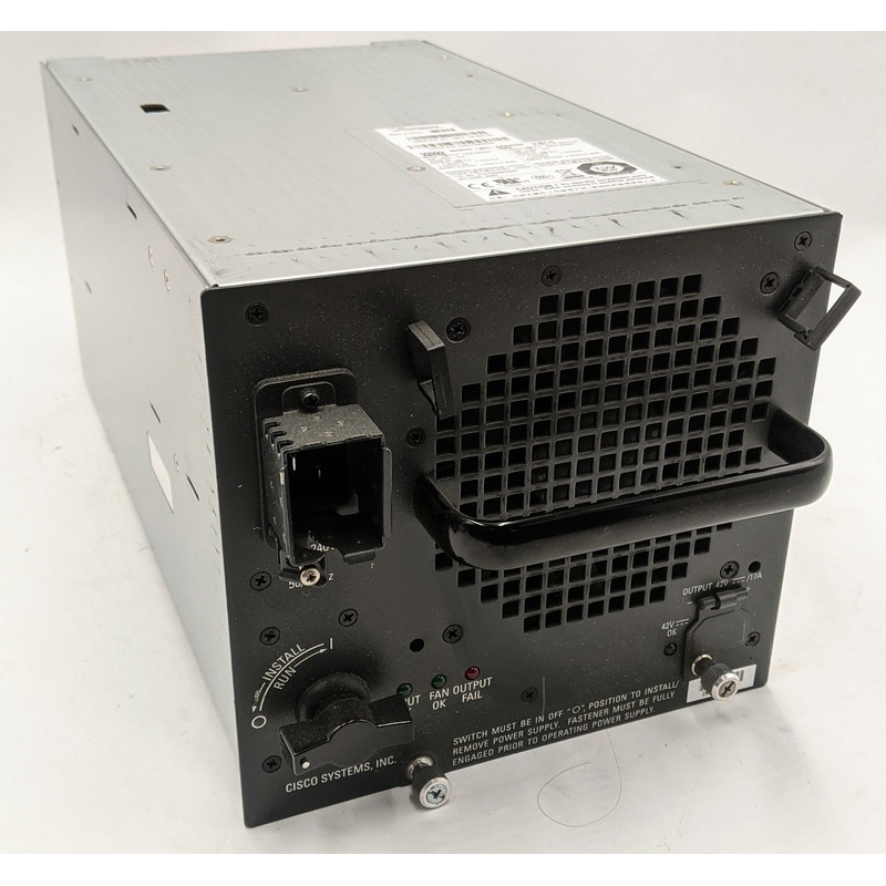 Cisco Catalyst 6500 Series Switch WS-CAC-3000W 3000W Power Supply- 341-0077-05