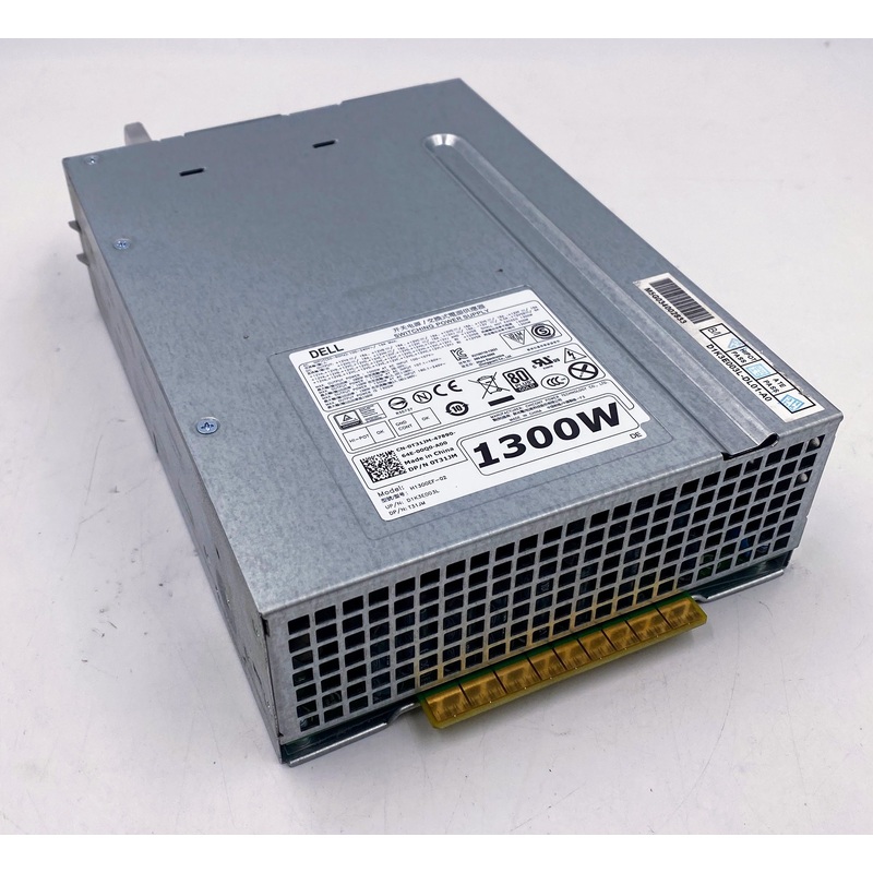 Dell 1300W 80 Plus Gold Switching Power Supply T31JM