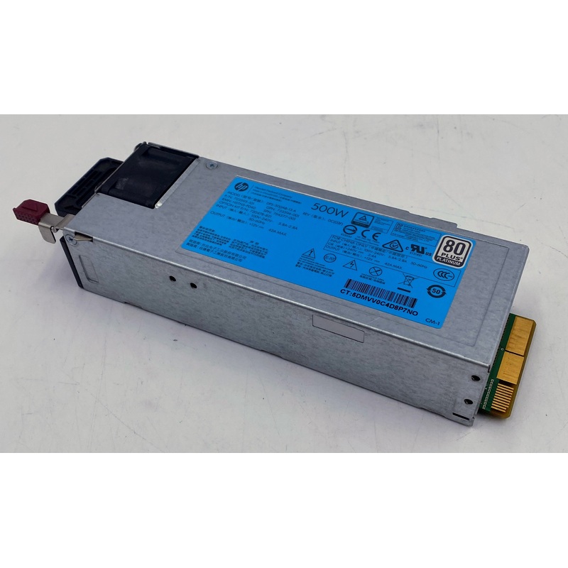 HP 500W 80 Plus Platinum Switching Power Supply 754377-001