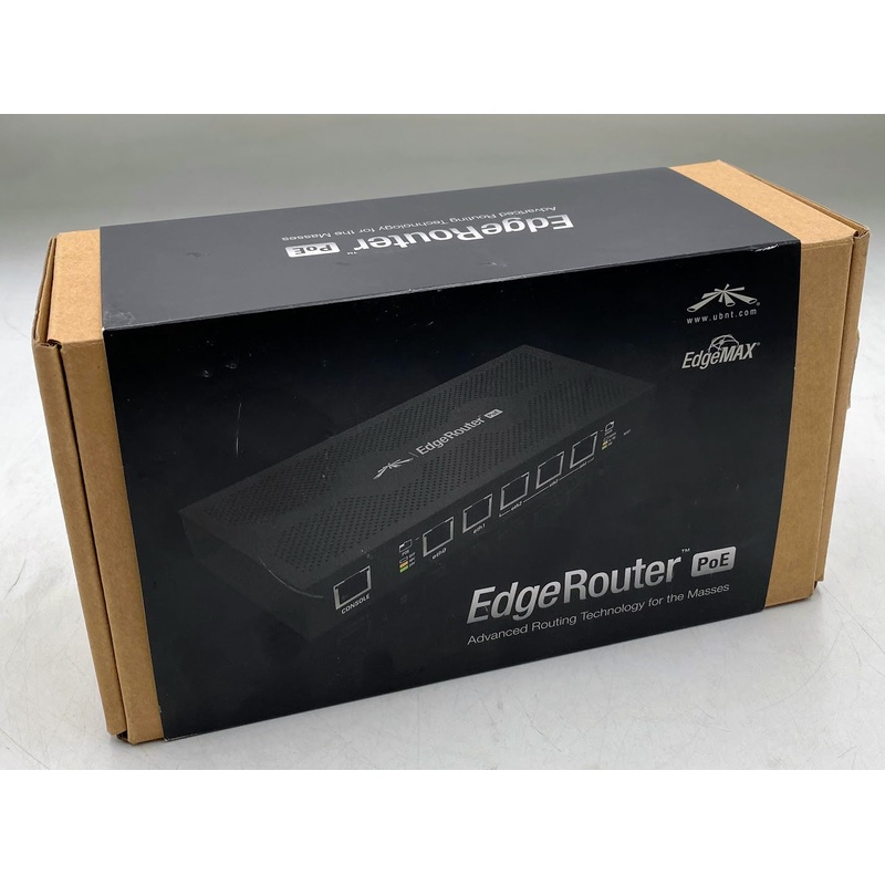 Ubiquiti EdgeRouter PoE ERPOE-5 5-Port Gigabit Router with 24V/48V PoE