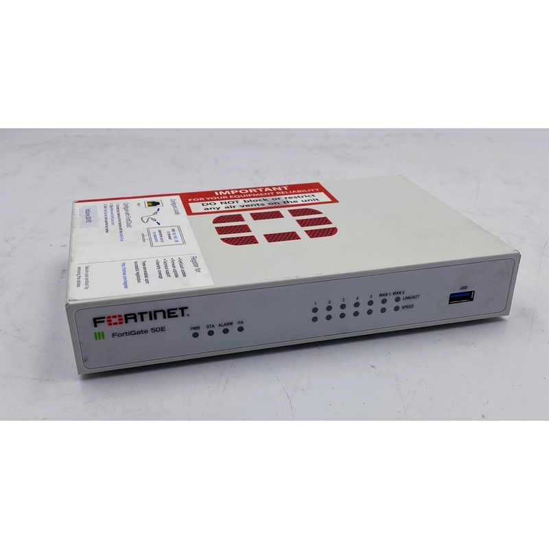 Fortinet FortiGate 50E Security and SD-WAN Solution