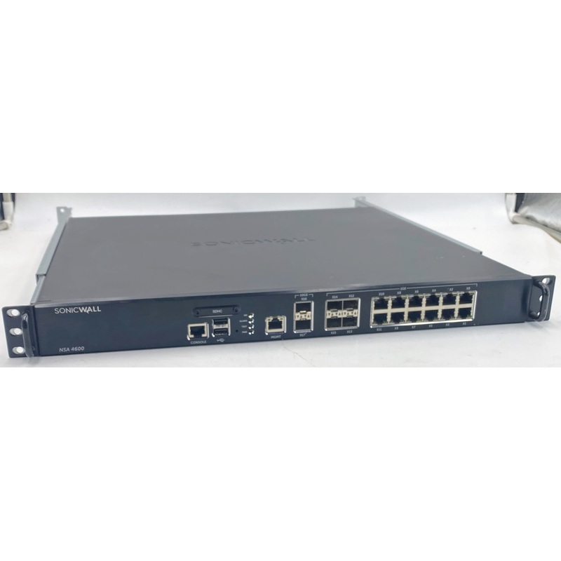 SonicWall NSA 4600 Firewall, 6 Gbps, 800 Mbps DPI