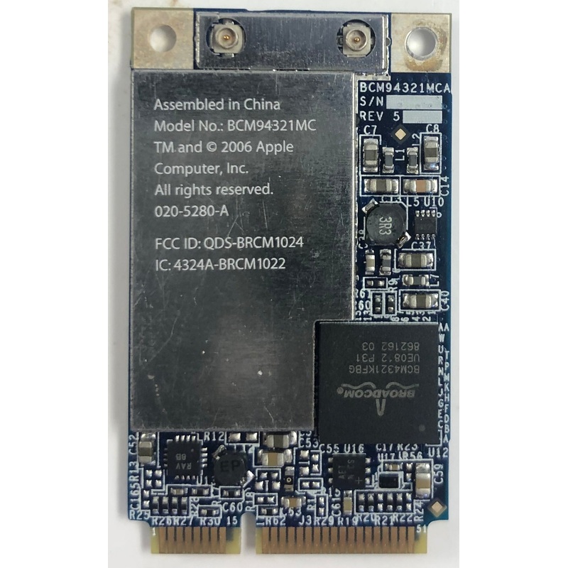 Apple MacBook Pro A1261 Laptop BCM94321MC Airport Wireless Card- 607-2052-A