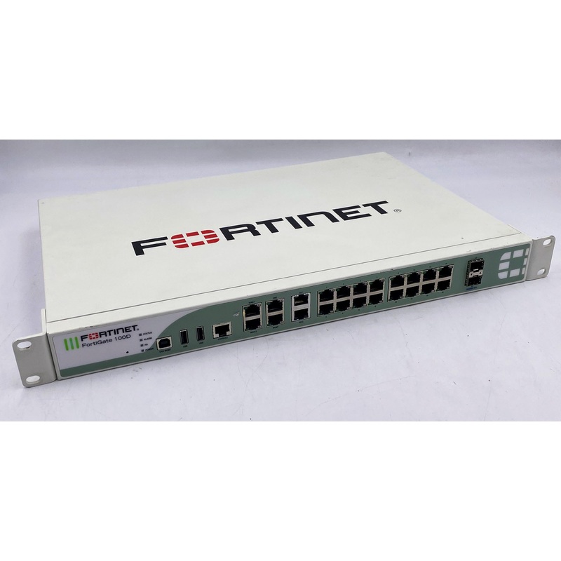 Fortinet FortiGate FG-100D Enterprise-Class Firewall Security Appliance