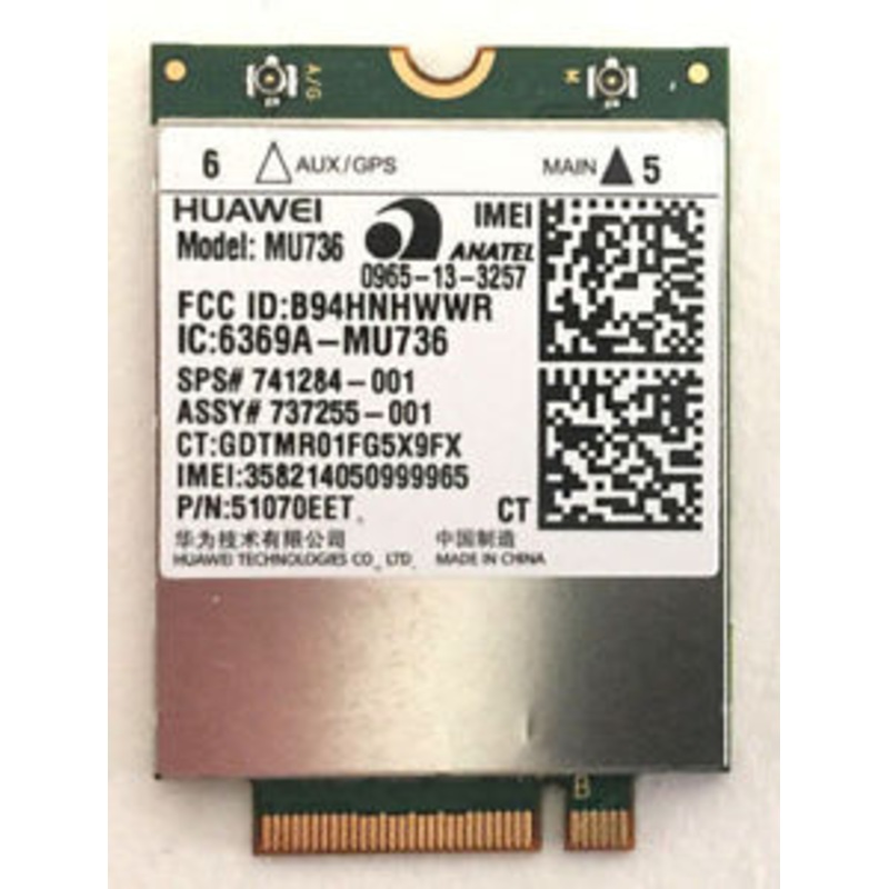 HP ChromeBook 14-Q Series Laptop MU736 WiFi Module Card- 741284-001