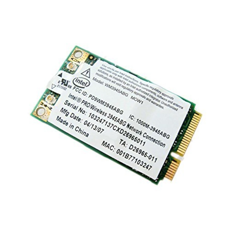 HP Pavilion dv2000 Laptop WM3945ABG Mini PCI-E Wireless Card- 407674-001