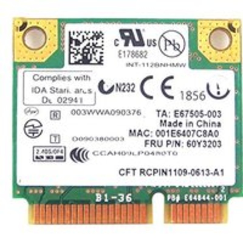 Intel Centrino Wireless-N 112BN_HMW Mini PCI-E Wireless Adapter