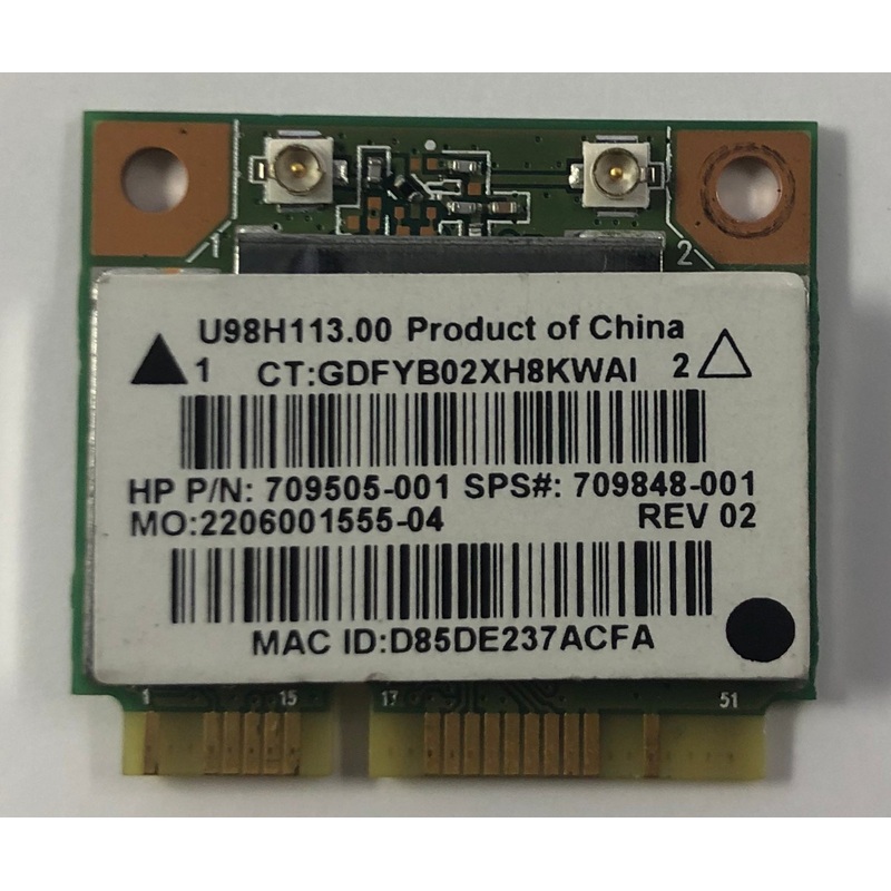 HP Envy 14 Laptop RTL8188EE Wireless Network Adapter- 709848-001