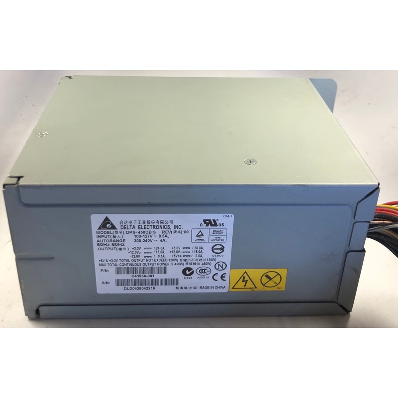 Delta Electronics DPS-450DB S 450W Desktop Power Supply- C41956-001