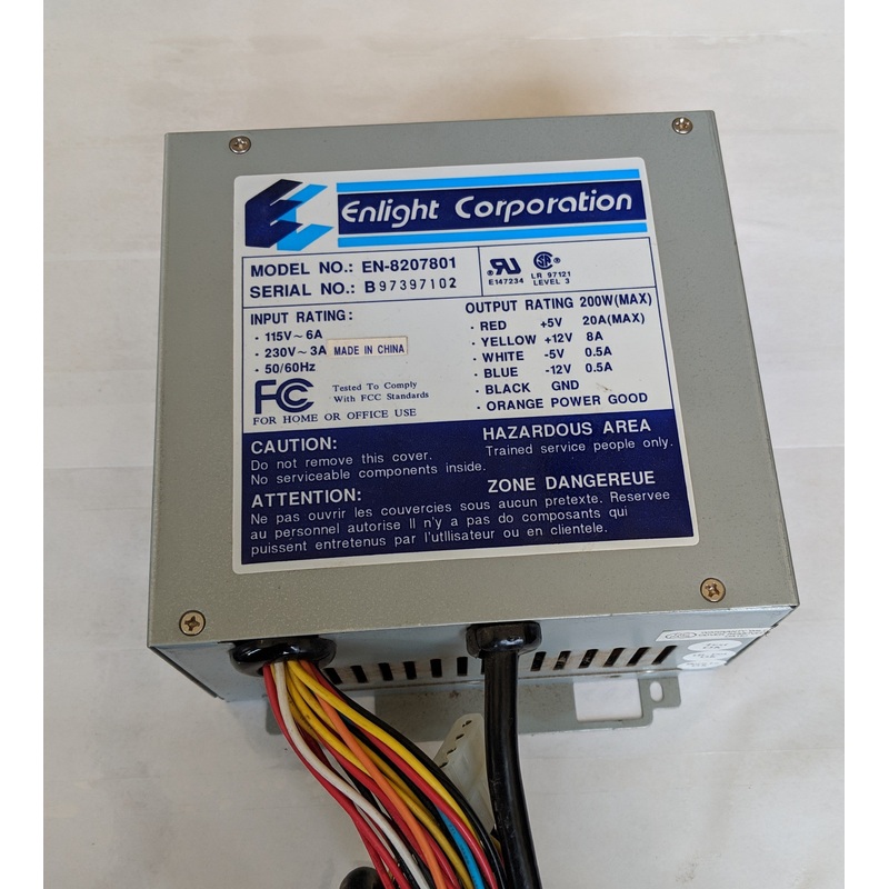 Enlight Corporation Power Supply EN-8207801