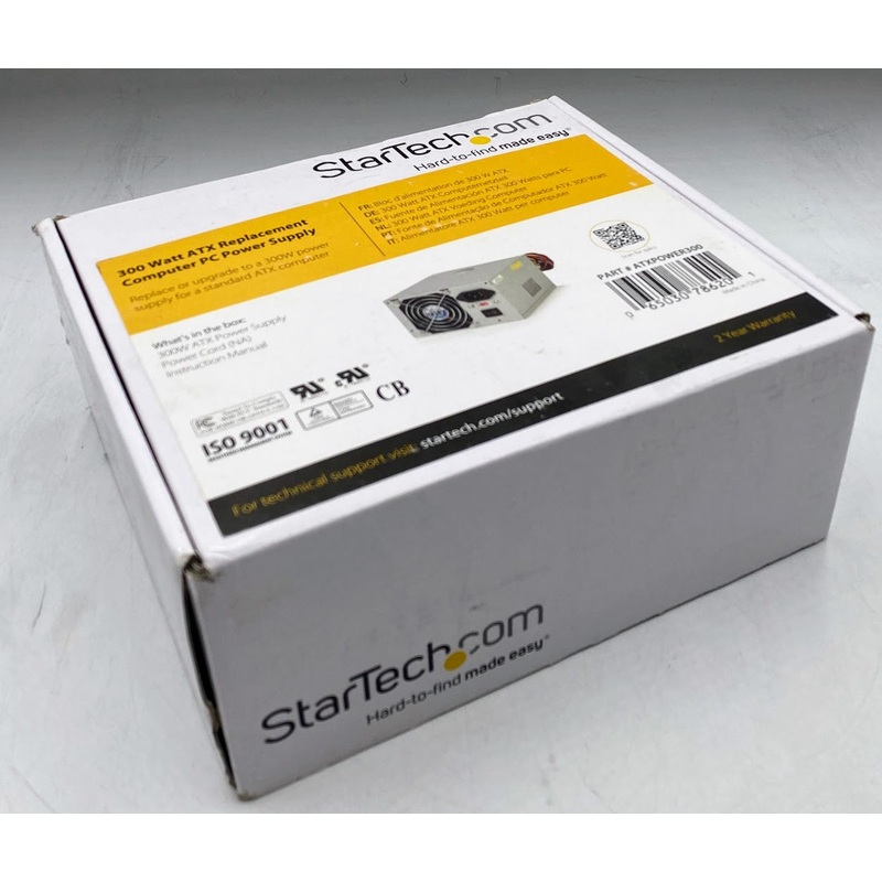StarTech AP-350X 300W ATX Power Supply 20-Pin Non-Modular 115/230V