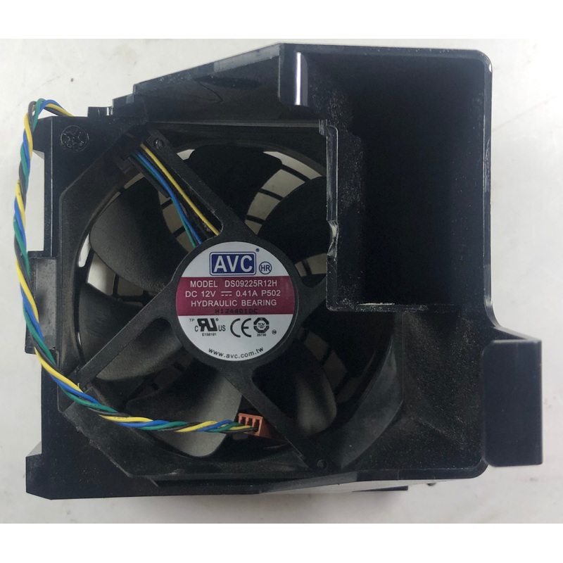 HP Compaq Pro 6200 Desktop Cooling Fan & Shroud- DS09225R12H