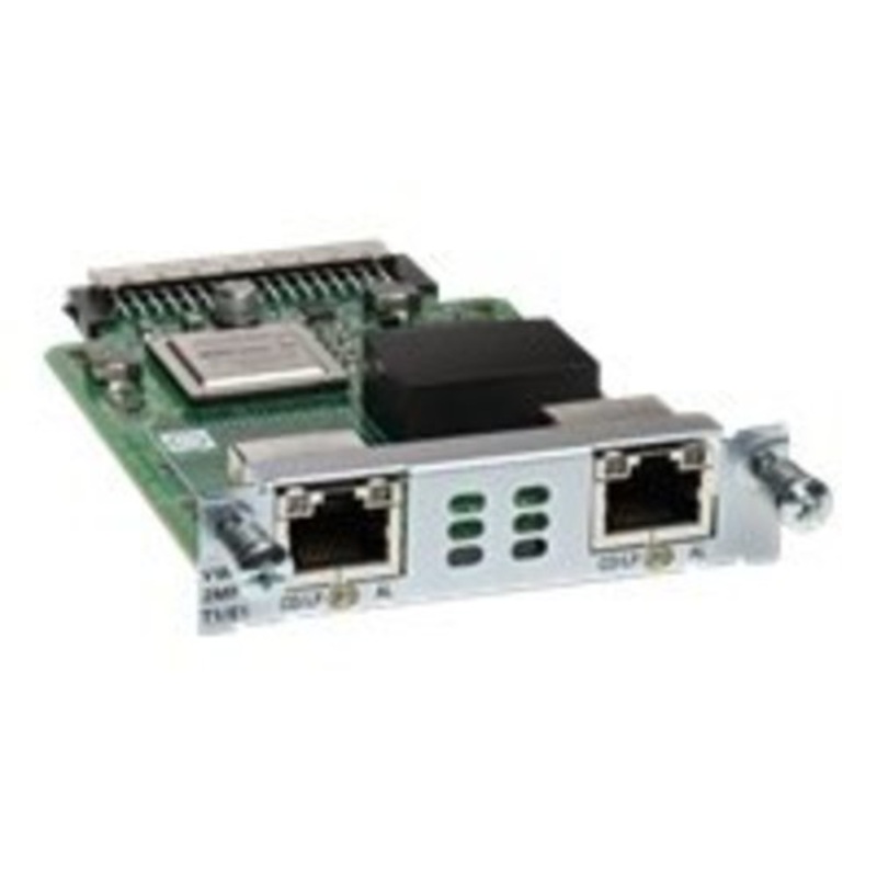 Cisco 2-Port T1/E1 Multiflex Trunk Voice/WAN Interface Card- VWIC3-2MFT-T1/E1