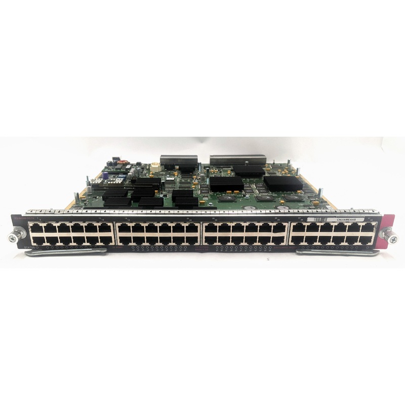 Cisco Catalyst 6513 Switch WS-X6548-GE-TX 48-Port Gigabit Ethernet Module- 73-9915-02