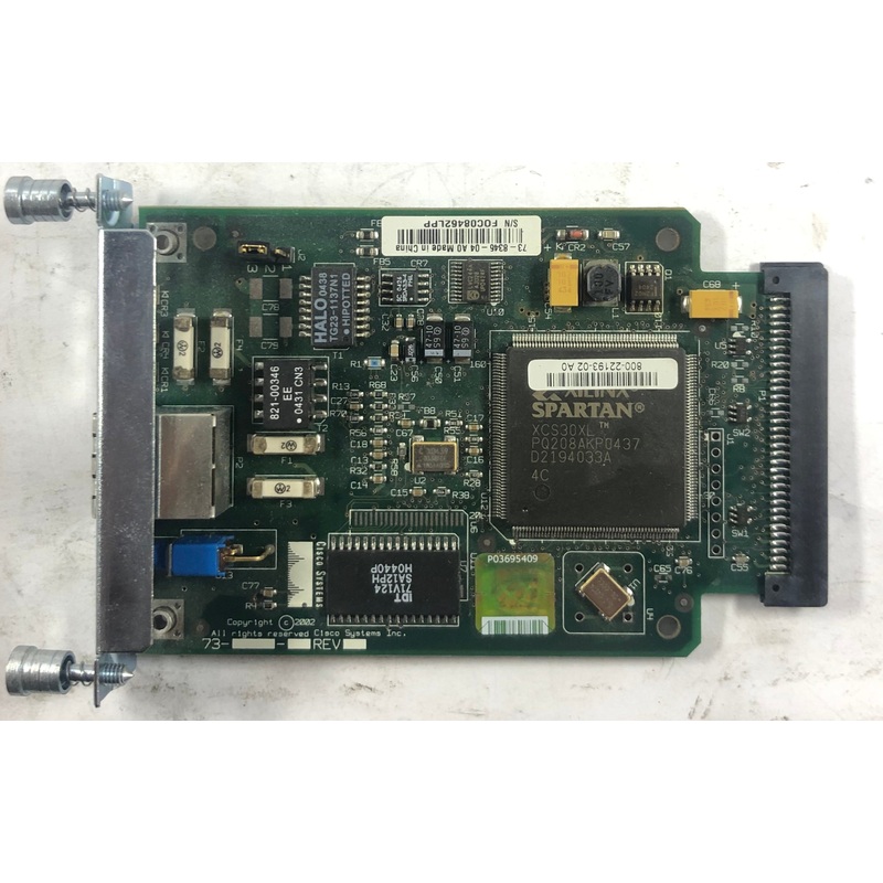 Cisco WIC-1DSU-T1 V2 Network WAN Interface Card- 73-8346-05